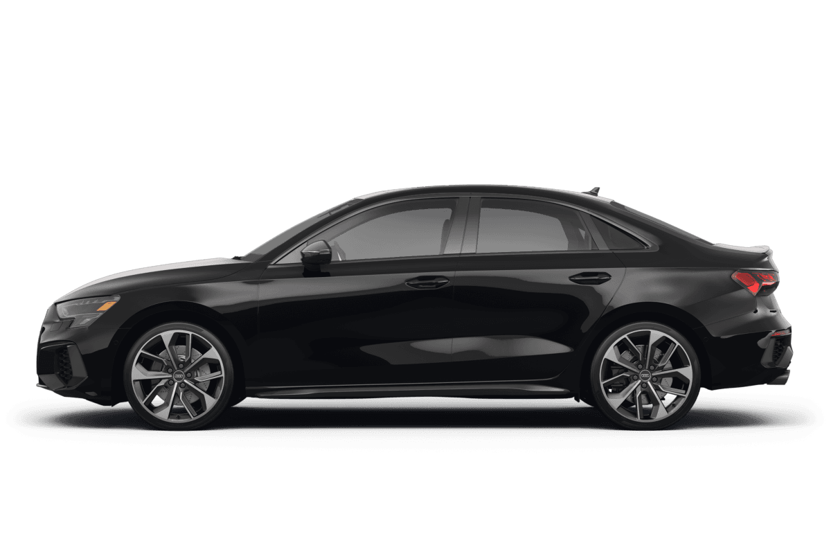 Audi S3  - Side view Audi S3  - Side view