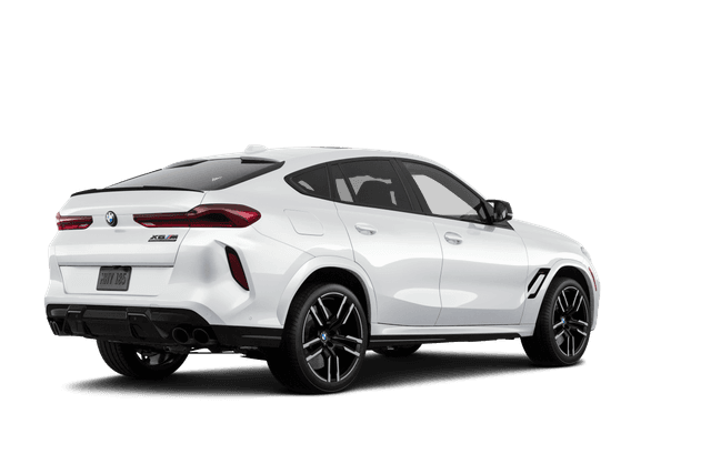 BMW X6 M  - Back view BMW X6 M  - Back view