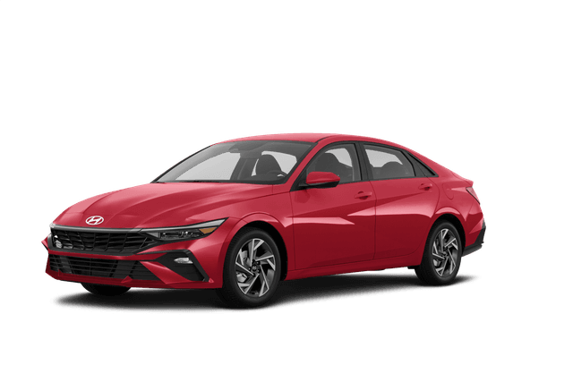 Hyundai Elantra  - Front view Hyundai Elantra  - Front view